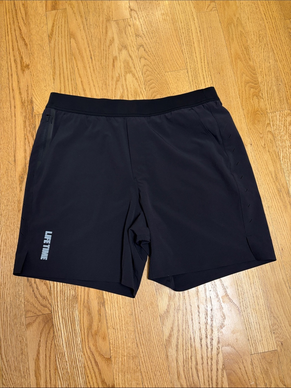 Ten Thousand Black Men's Athletic The Interval Short size L with Lifetime logo